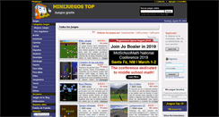 Desktop Screenshot of minijuegostop.com.mx